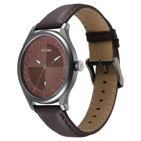 TIT 1802QL02 GCLSQ TITAN GENTS WATCH TIT 1802QL02 GCLSQ TITAN GENTS WATCH